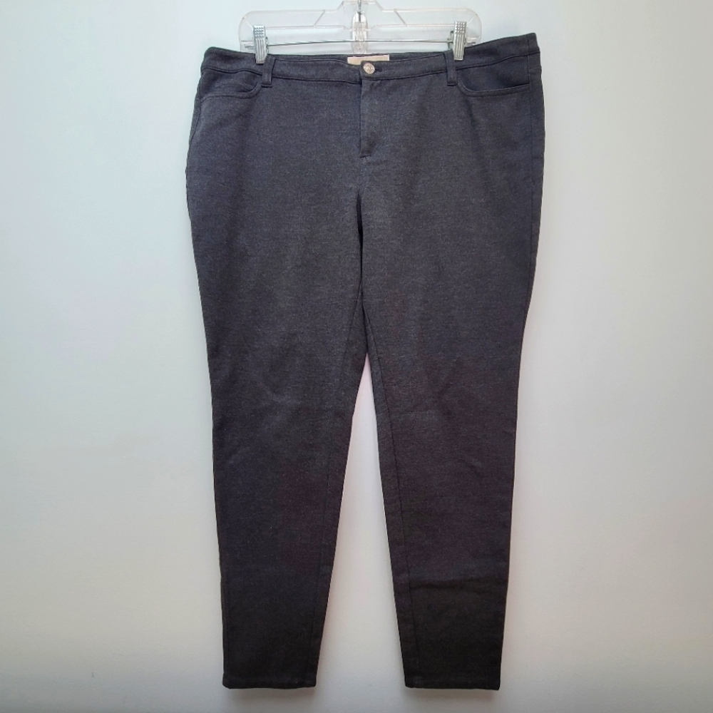 MICHAEL KORS | Dark Gray Stretch Jeans, Sz. 18W
